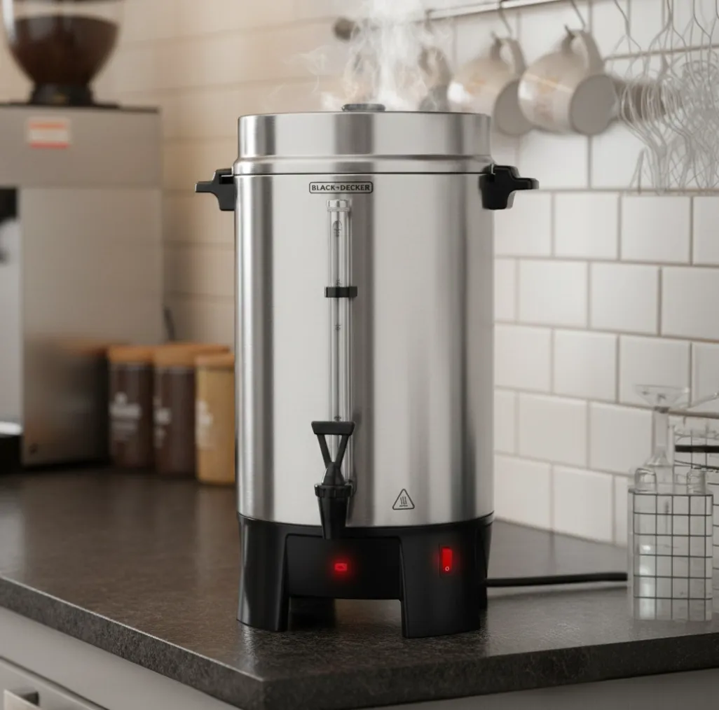 Percoladora Black + Decker 100 tazas