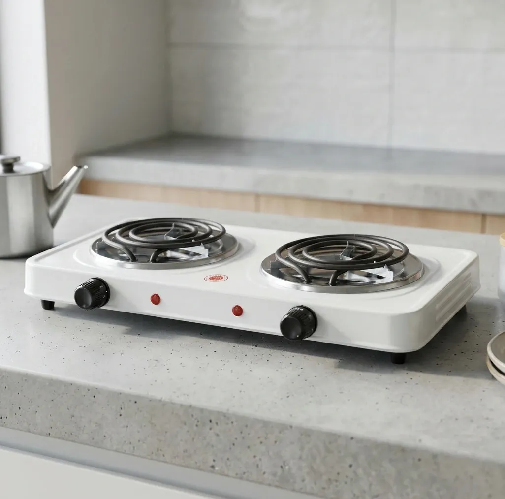 Estufas de mesa a electricidad: 2 hornillas